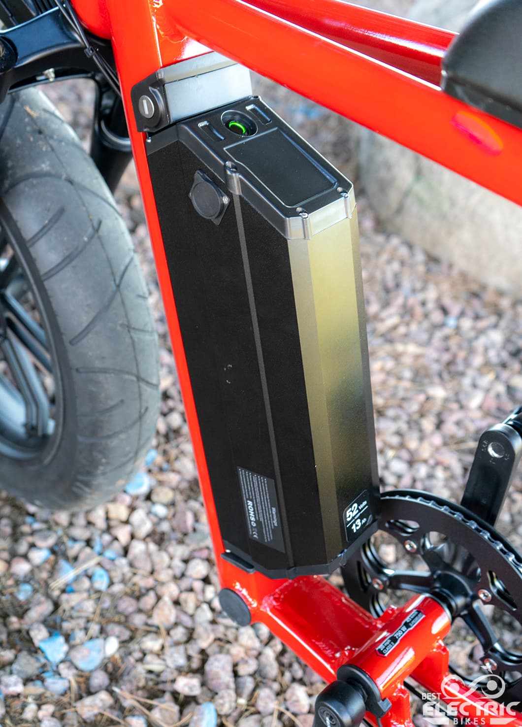 Juiced Bikes City Scrambler 2019 battery