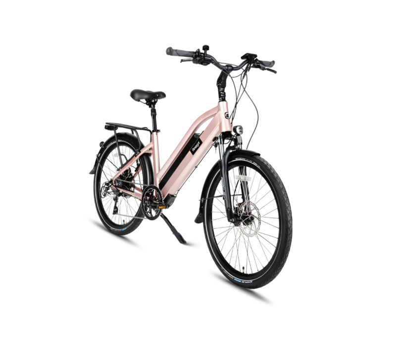 Amego Infinite Plus Reiew - Pink Frame Side Overview