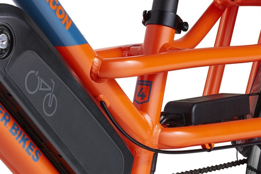 RadWagon4 Rad Power Bikes Review - Battery
