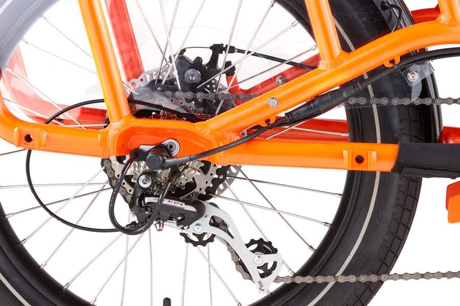 RadWagon4 Rad Power Bikes Review - Drivetrain