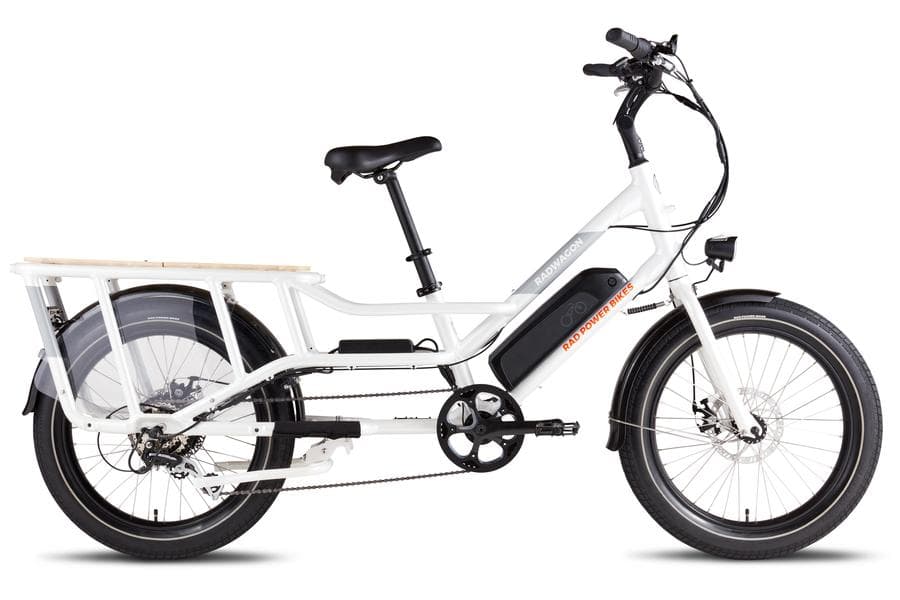 RadWagon4 Rad Power Bikes Review - Main White Frame