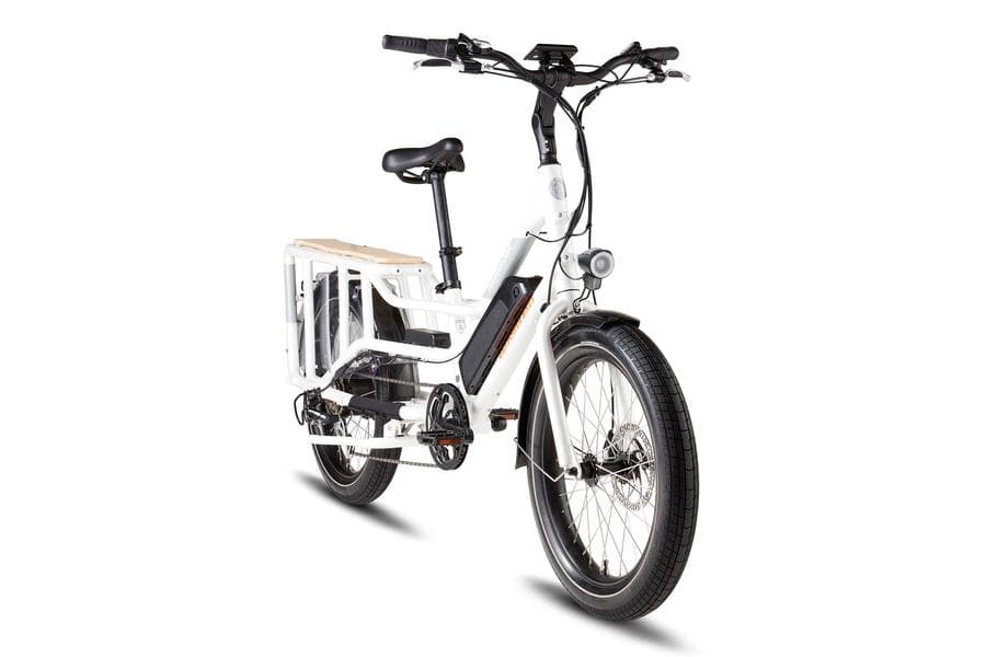 RadWagon4 Rad Power Bikes Review - Side White Frame
