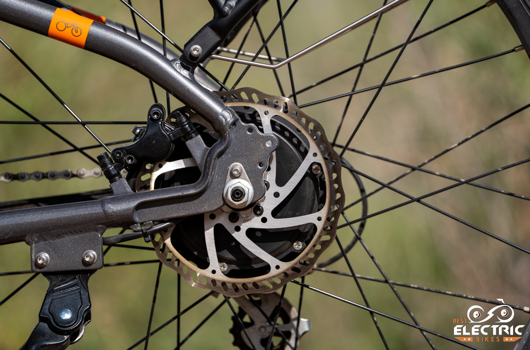 RadRover 6 Plus High Step Rear Brake Close Up