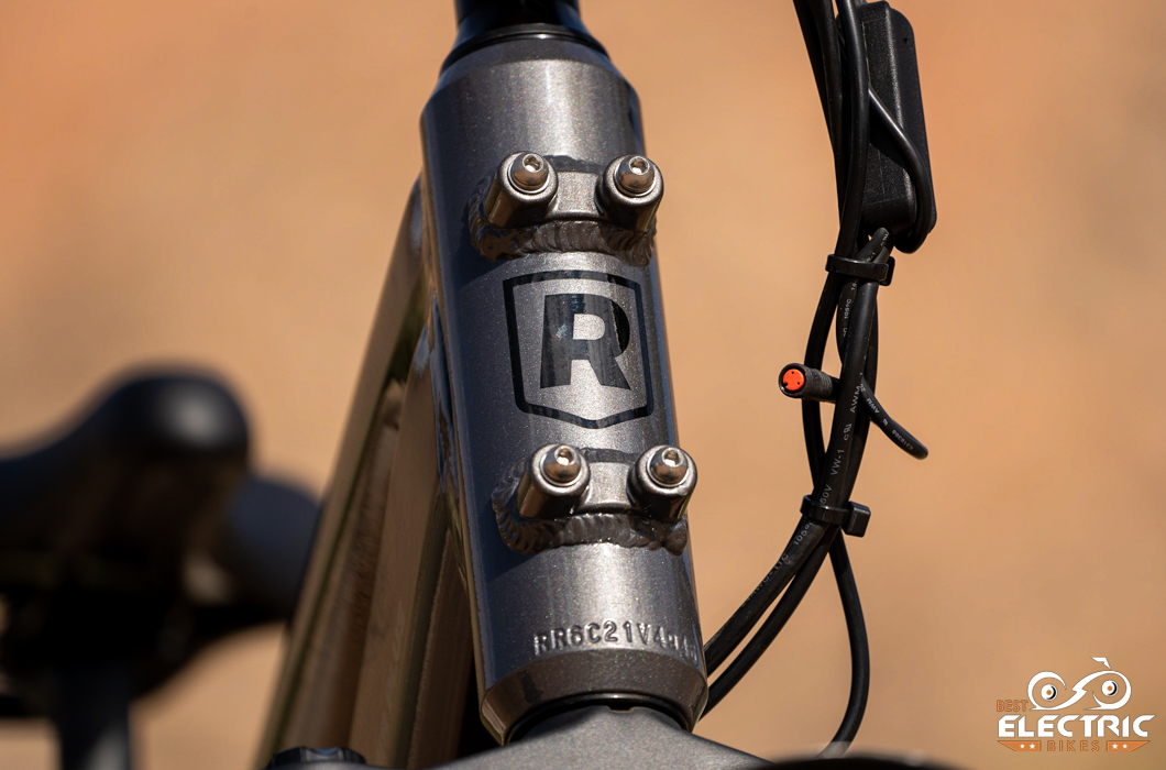 RadRover 6 Plus High Step Logo Detail