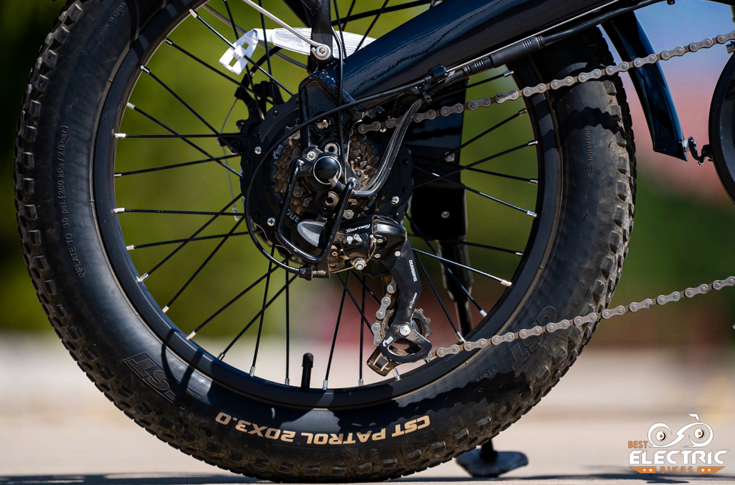 Lectric XP 2.0 Drivetrain close up