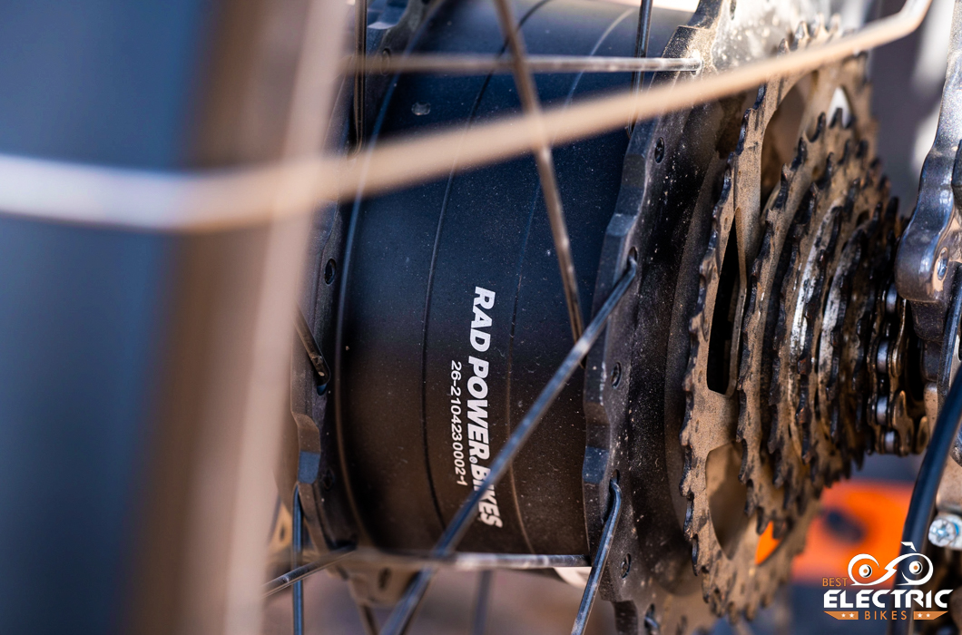 RadRover 6 Plus High Step Motor Close Up