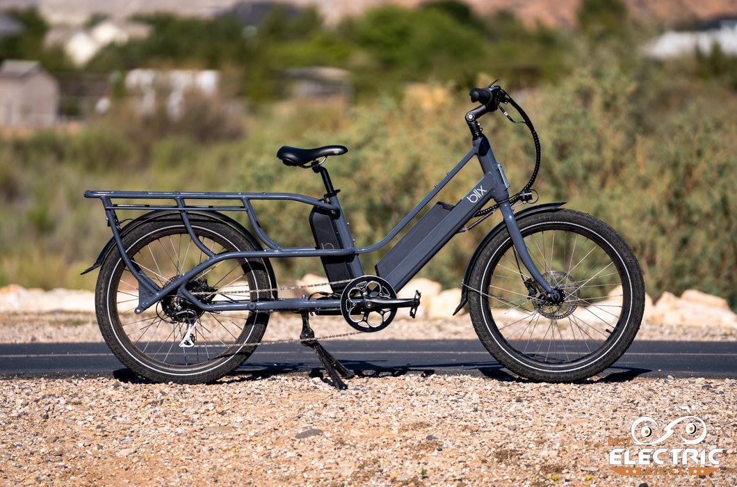 Pedal Packer Electric Cargo Bike Black