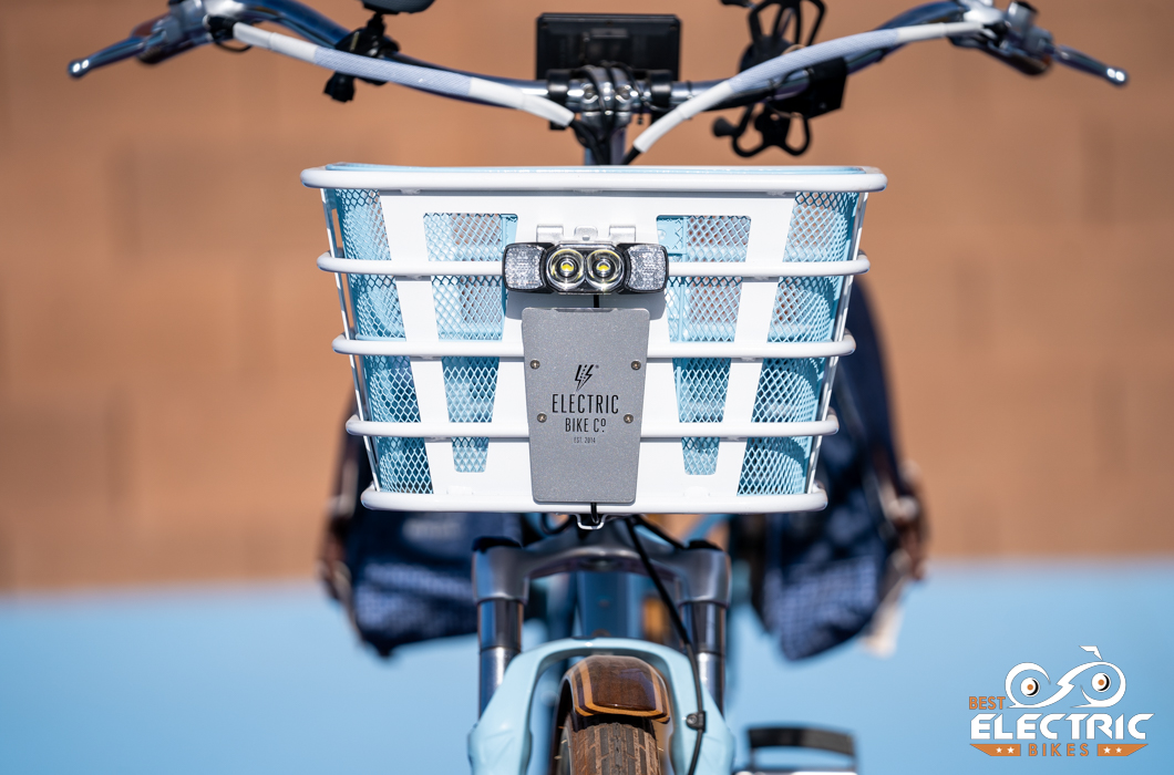 Electric Bike Company Model S Light and Front Basket