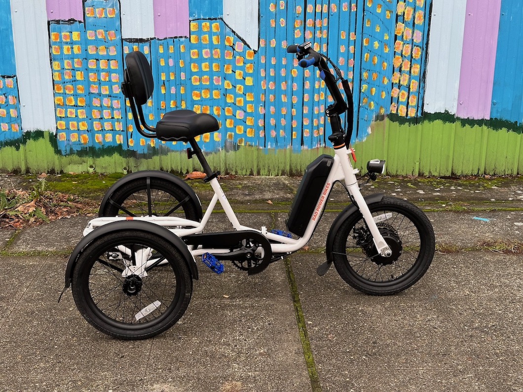 Rad Power Bikes RadTrike side profile