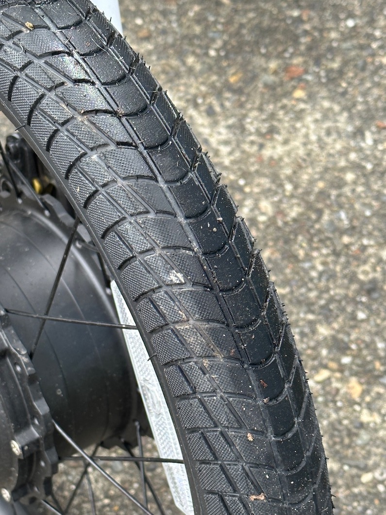 Rad Power Bikes RadTrike tire tread