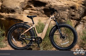 Aventon Aventure Side Profile - Best E-Bikes for Travel