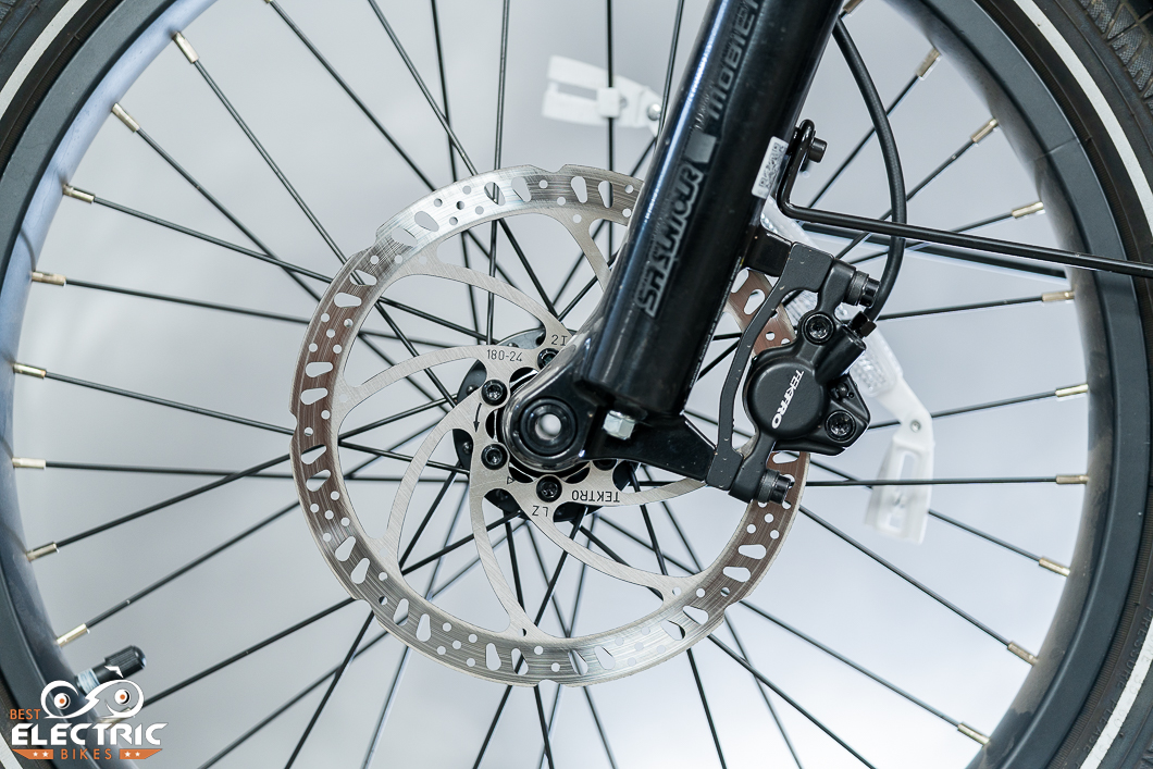 Aventon Abound brake rotor front